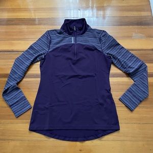 Reebok Half zip Mock neck S